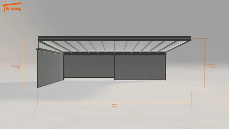 #DE Schweng Terrassenüberdachung S400 (ID zbk34d)
