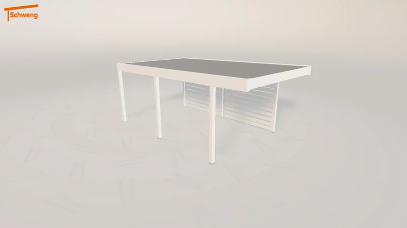 #DE Schweng Flachdachcarport C600 (ID pb3577) #MTG