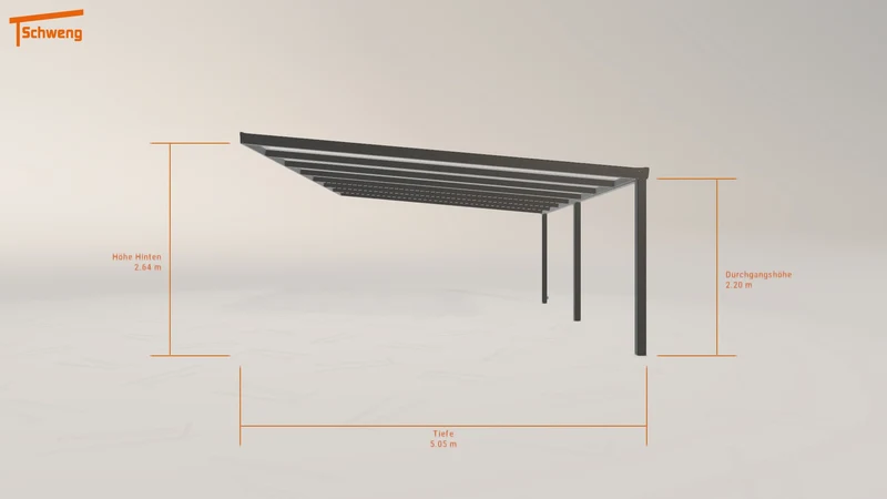 #CH Schweng Terrassenüberdachung S400 (ID mj3k9r)