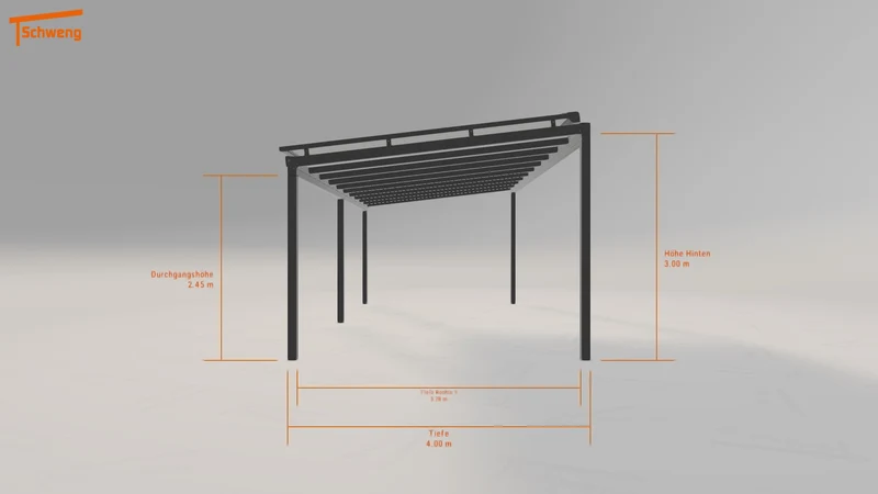 #DE Schweng Terrassenüberdachung S400 (ID w3r3ng)