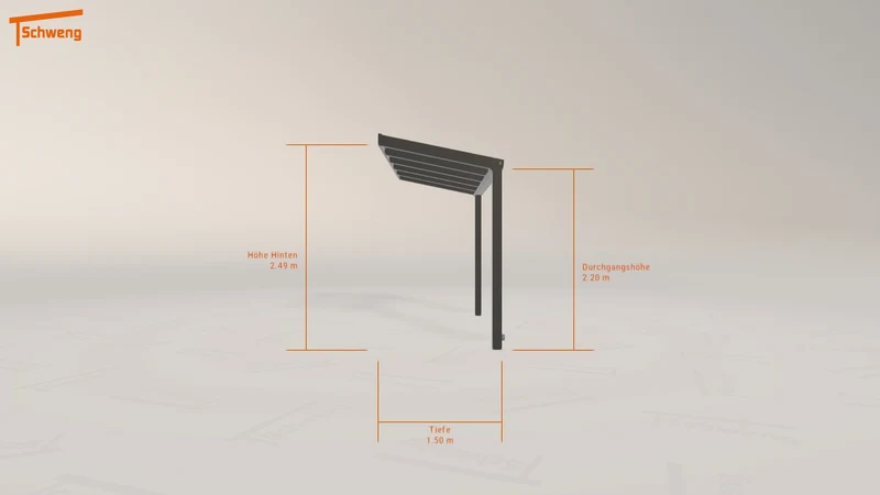 #DE Schweng Terrassenüberdachung S350 (ID ygkd7b)