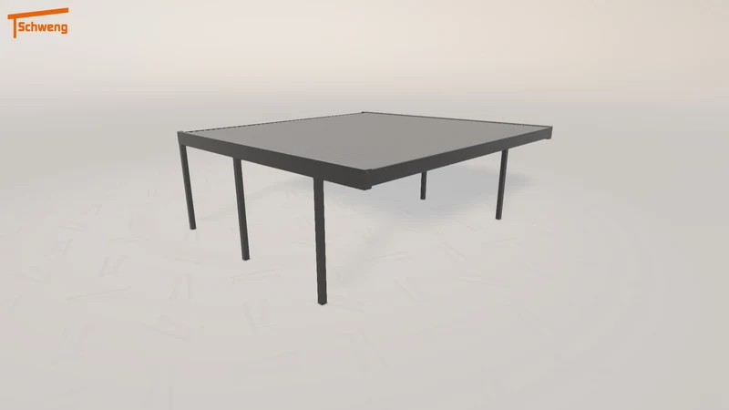 #DE Schweng Flachdachcarport C600+ (ID jj37rq) #MTG