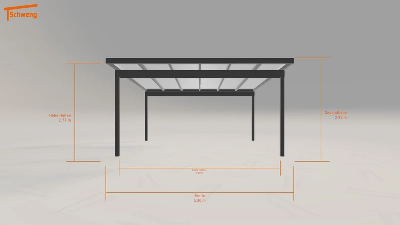 #AT Schweng Pultdachcarport S400 (ID x7kvqw) #MTG