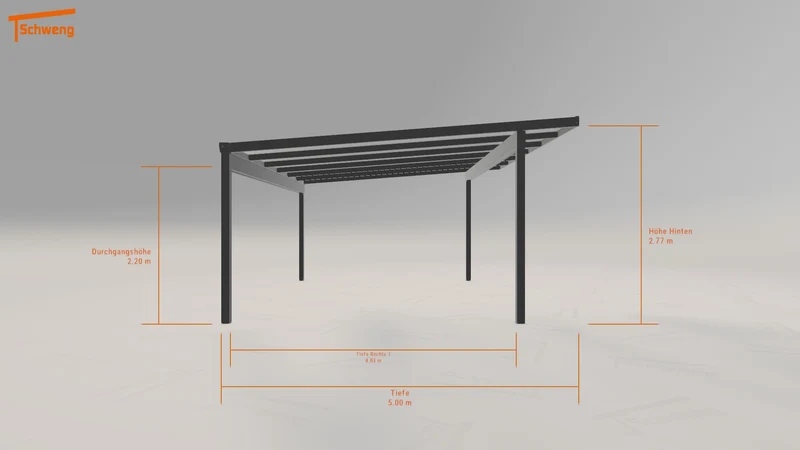 #AT Schweng Pultdachcarport S400 (ID x7kvqw) #MTG