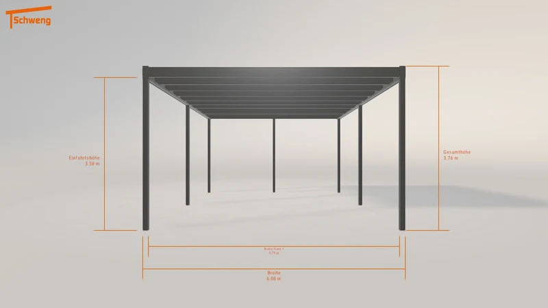 #DE Schweng Flachdachcarport C600 (ID ygk3dp) #MTG