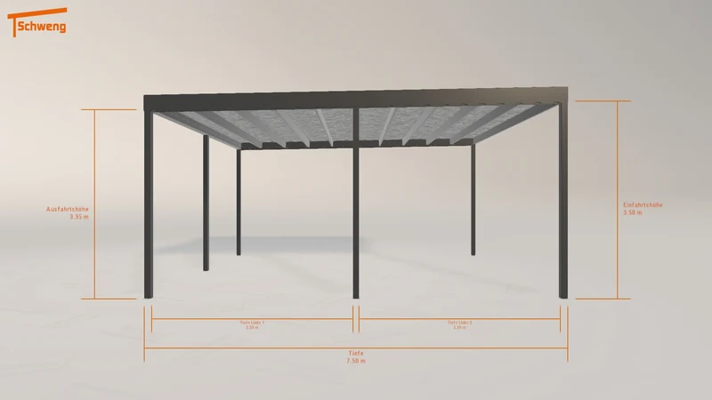 #DE Schweng Flachdachcarport C600 (ID ygk3dp) #MTG