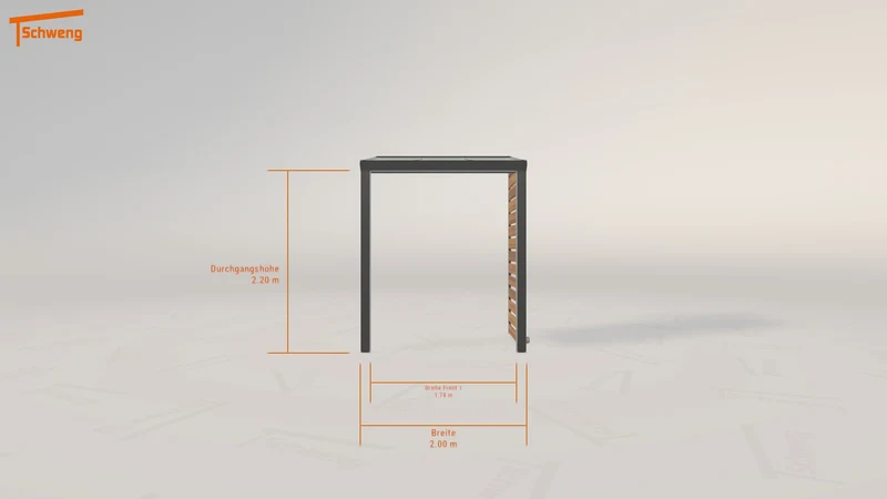 #AT Schweng Terrassenüberdachung S350 (ID 9wd23q)