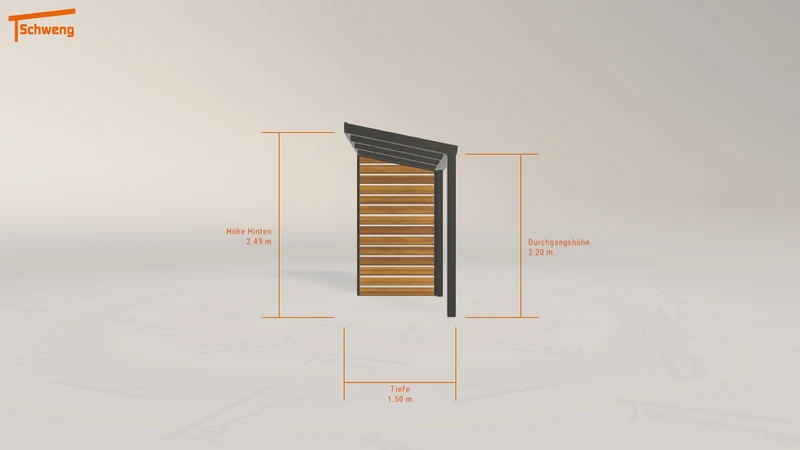 #AT Schweng Terrassenüberdachung S350 (ID 9wd23q)