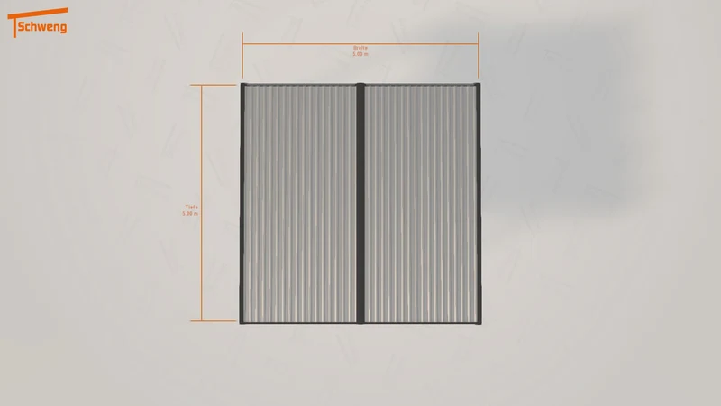 #AT Schweng Flachdachcarport C600 (ID k238my) #MTG