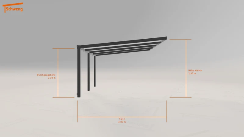 #DE Schweng Terrassenüberdachung S400 (ID 85r3p7)