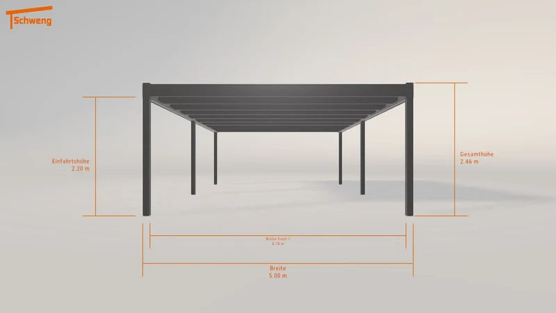 #AT Schweng Flachdachcarport C600 (ID 5mgqzd) #MTG