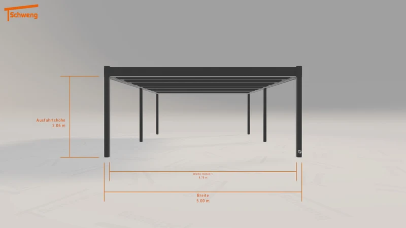 #AT Schweng Flachdachcarport C600 (ID 5mgqzd) #MTG