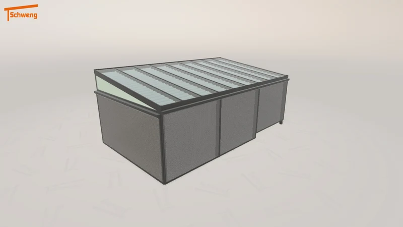 #DE Schweng Terrassenüberdachung S400 (ID 9wd7vy)