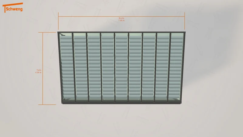 #DE Schweng Terrassenüberdachung S400 (ID 9wd7vy)