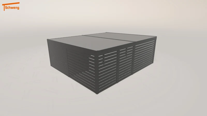 #DE Schweng Flachdachcarport C600+ (ID jj3dyy) #MTG