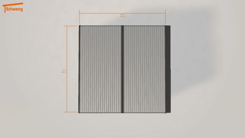 #DE Schweng Flachdachcarport C600+ (ID v4dzny) #MTG