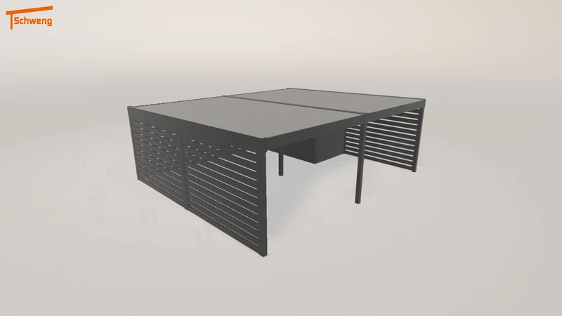#DE Schweng Flachdachcarport C600+ (ID w3r4bz) #MTG