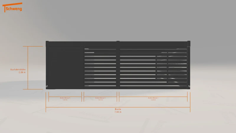 #DE Schweng Flachdachcarport C600+ (ID w3r4bz) #MTG