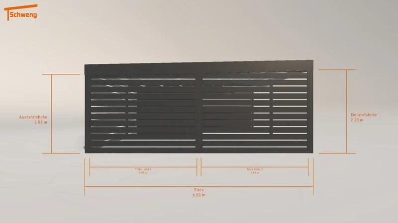 #DE Schweng Flachdachcarport C600+ (ID w3r4bz) #MTG