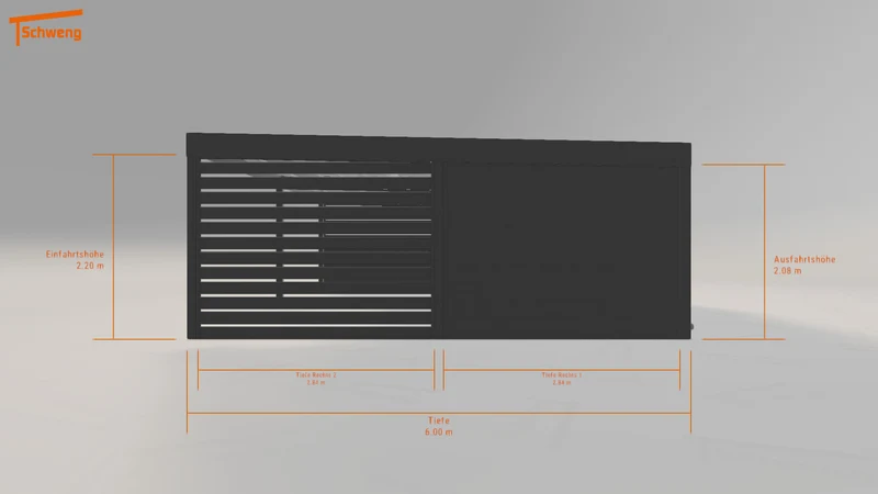 #DE Schweng Flachdachcarport C600+ (ID w3r4bz) #MTG