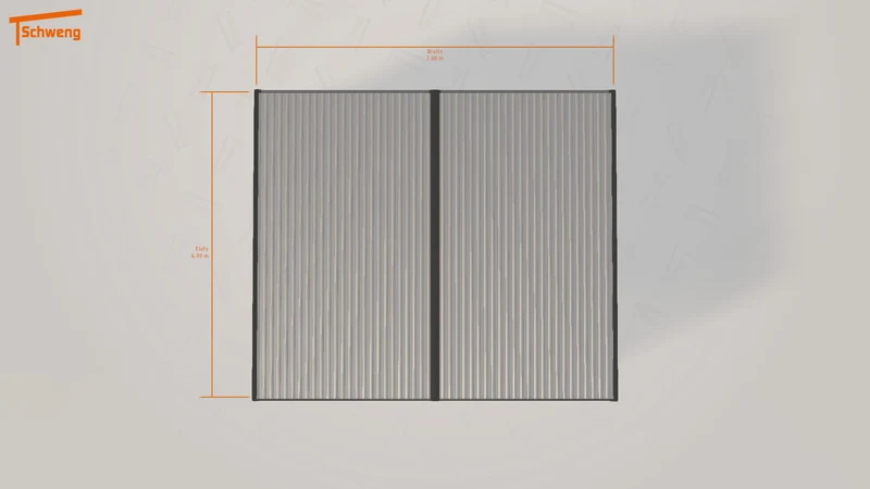 #DE Schweng Flachdachcarport C600+ (ID w3r4bz) #MTG