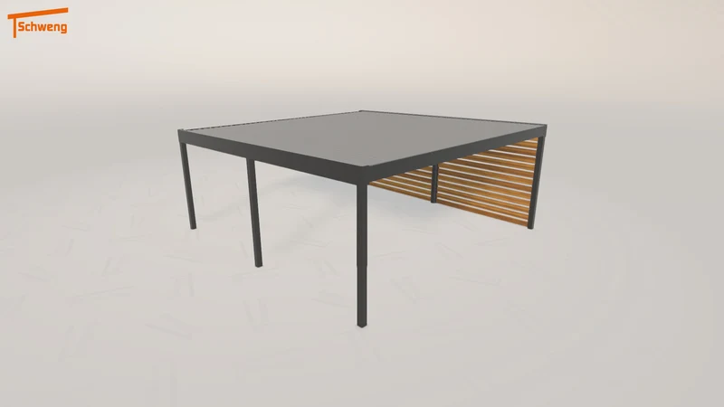 #DE Schweng Flachdachcarport C600+ (ID x7kzxb) #MTG