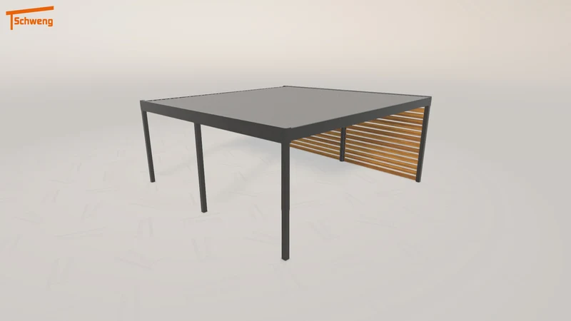 #DE Schweng Flachdachcarport C600 (ID k23vqg) #MTG
