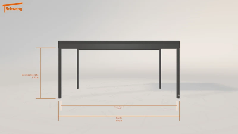 #DE Schweng Pultdachcarport S400 (ID zbk35d)