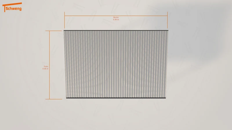 #DE Schweng Pultdachcarport S400 (ID zbk35d)