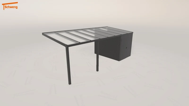 #DE Schweng Pultdachcarport S350 (ID 5mdy5z) #MTG