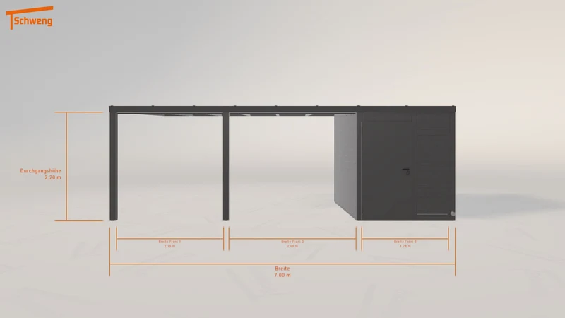 #DE Schweng Pultdachcarport S350 (ID 5mdy5z) #MTG