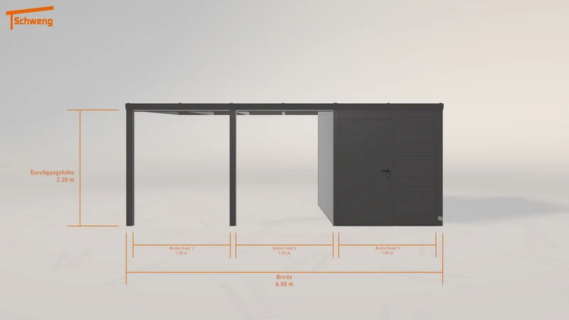 #DE Schweng Pultdachcarport S350 (ID 9w5mjp) #MTG