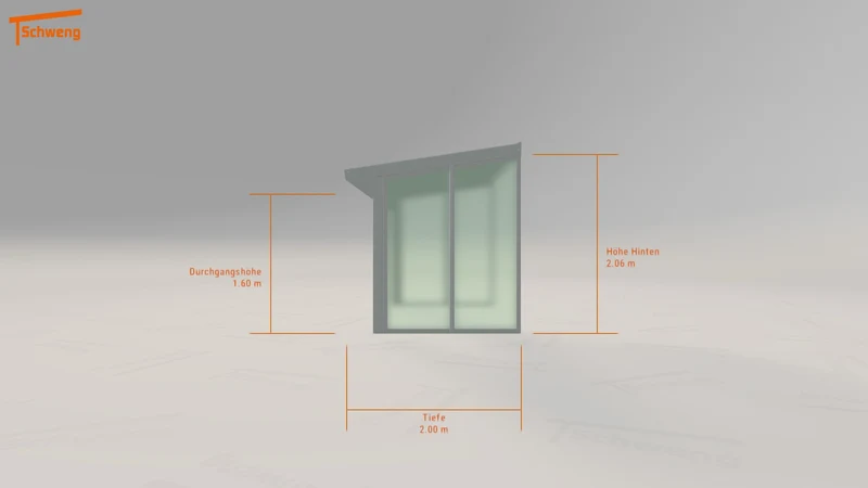 #DE Schweng Terrassenüberdachung S350 (ID zbkr8d)