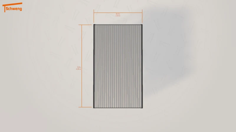 #DE Schweng Flachdachcarport C600 (ID v4dvxq)