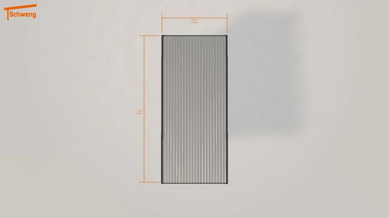 #DE Schweng Flachdachcarport C600+ (ID 33g3gw) #MTG