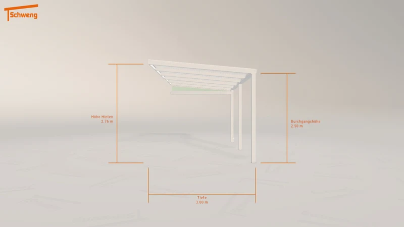 #DE Schweng Terrassenüberdachung S350 (ID 42g2g5)