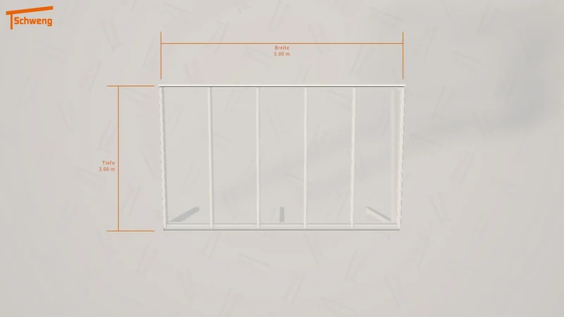 #DE Schweng Terrassenüberdachung S350 (ID 42g2g5)
