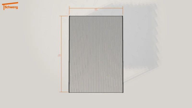 #DE Schweng Flachdachcarport C600 (ID 77g79j)