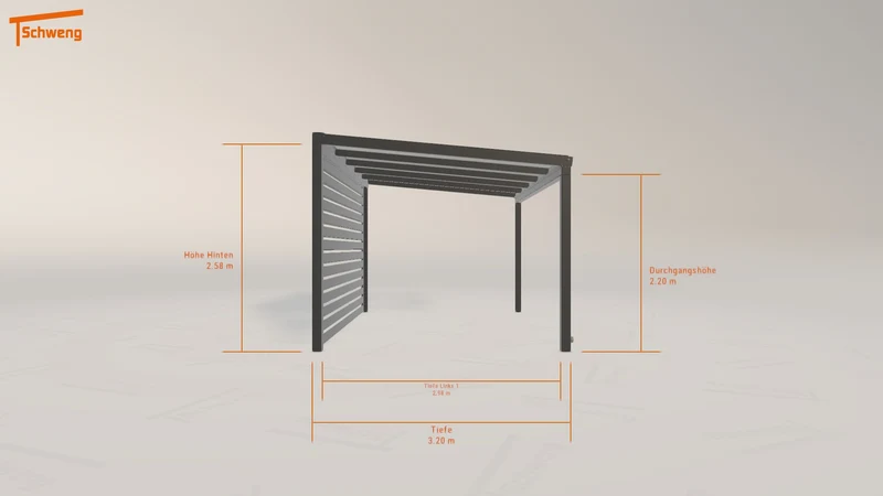 #DE Schweng Terrassenüberdachung S350 (ID bk8bgp)