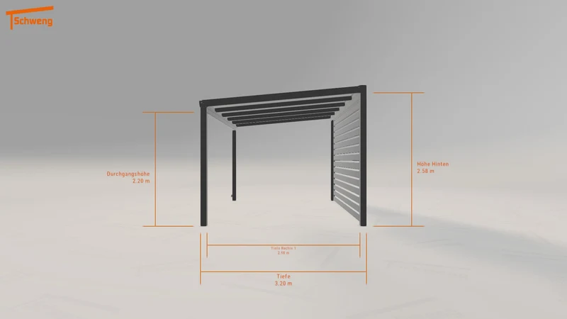 #DE Schweng Terrassenüberdachung S350 (ID bk8bgp)