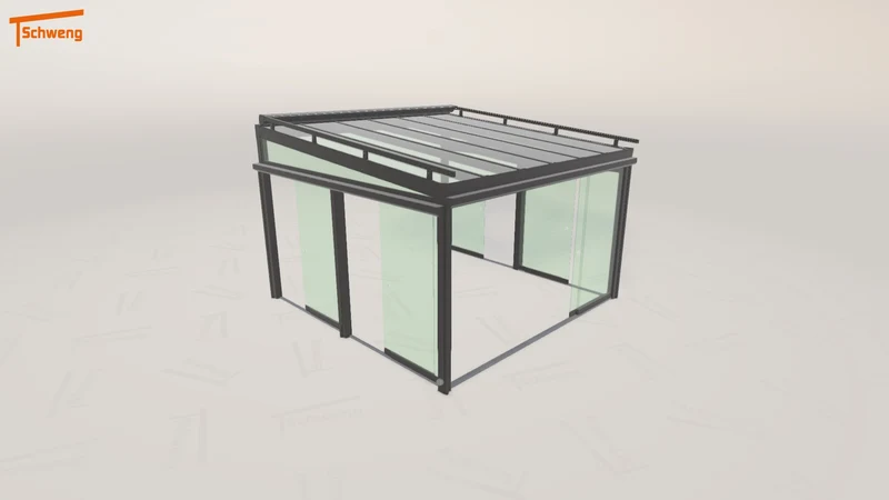 #DE Schweng Terrassenüberdachung S400 (ID n53q3r)