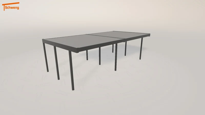 #DE Schweng Flachdachcarport C600+ (ID w3rdrr) #MTG