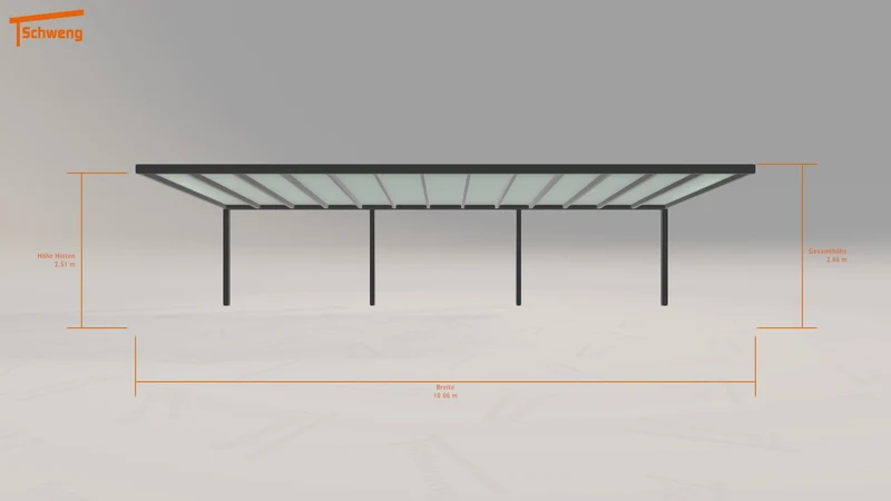 #AT Schweng Terrassenüberdachung S350 (ID jj373n)