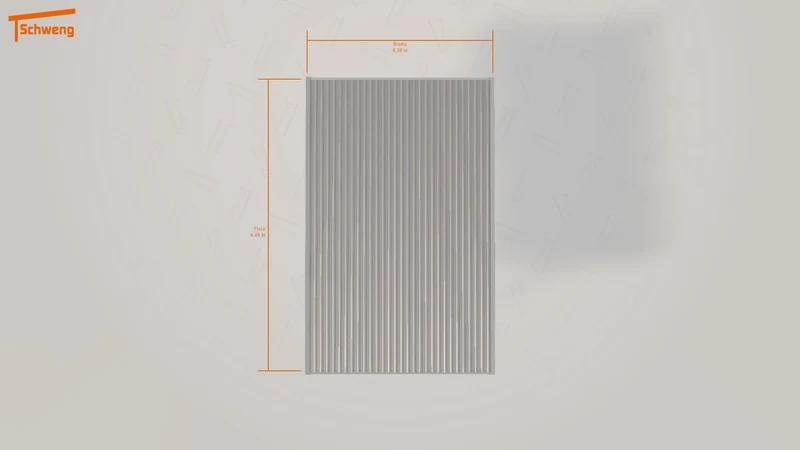 #DE Schweng Flachdachcarport C600 (ID 5mg4gr)