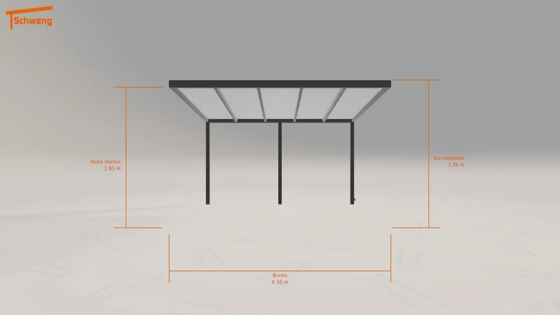 #DE Schweng Pultdachcarport S350 (ID rjkbbk) #MTG