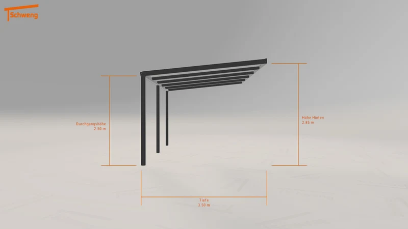 #DE Schweng Pultdachcarport S350 (ID rjkbbk) #MTG