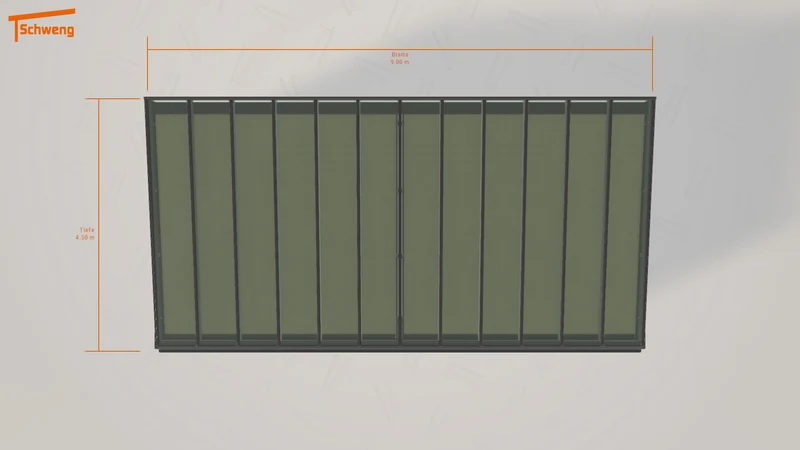 #DE Schweng Terrassenüberdachung S400 (ID g7zqq8)