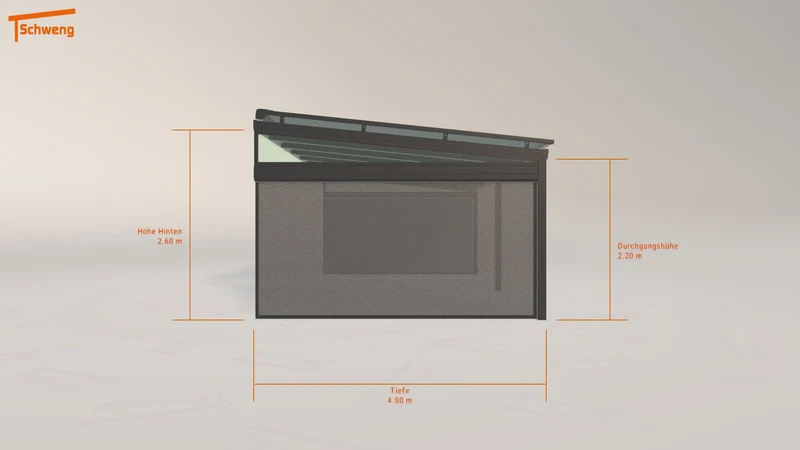 #DE Schweng Terrassenüberdachung S400 (ID pb32gz)