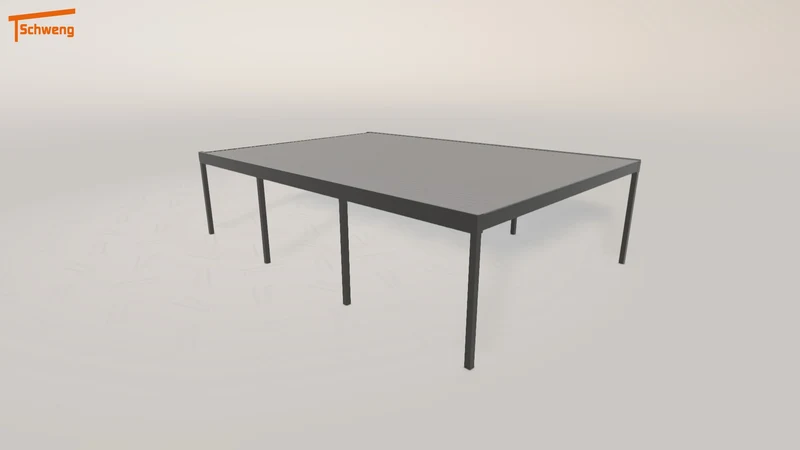 #DE Schweng Flachdachcarport C600 (ID g7bny7) #MTG