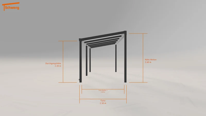 #DE Schweng Terrassenüberdachung S400 (ID mj3drw)